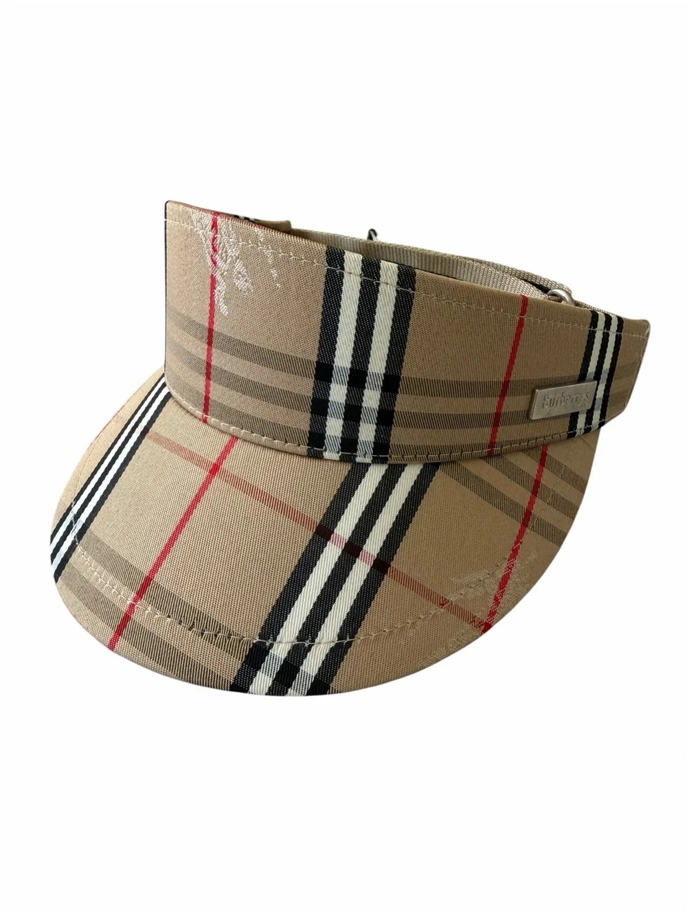 Burberrys Nova Check Golf Visor | Made in Italy